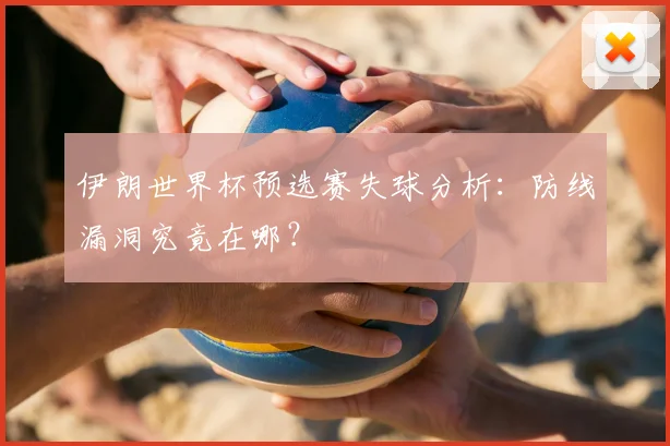 伊朗世界杯预选赛失球分析:防线漏洞究竟在哪?