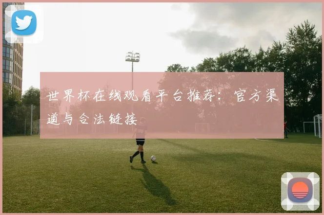 世界杯在线观看平台推荐:官方渠道与合法链接